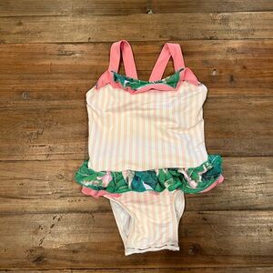 The Beaufort Bonnet Company Girls 6-12 Month Swimsuit